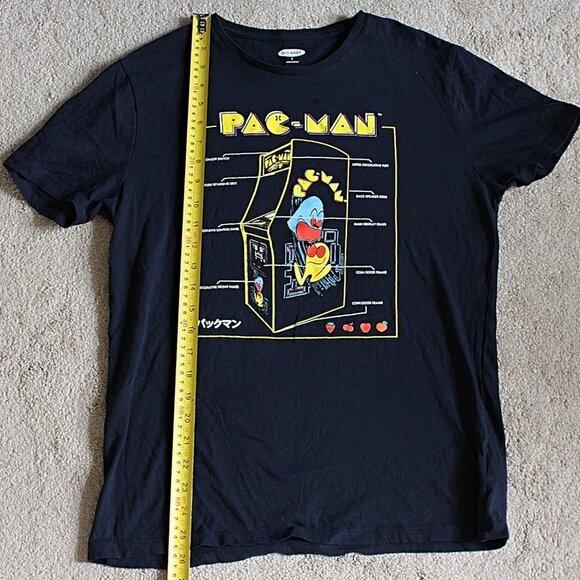 Pac Man Retro Console Tee - Old Navy Brand - sz Small Unisex - Picture 4 of 6